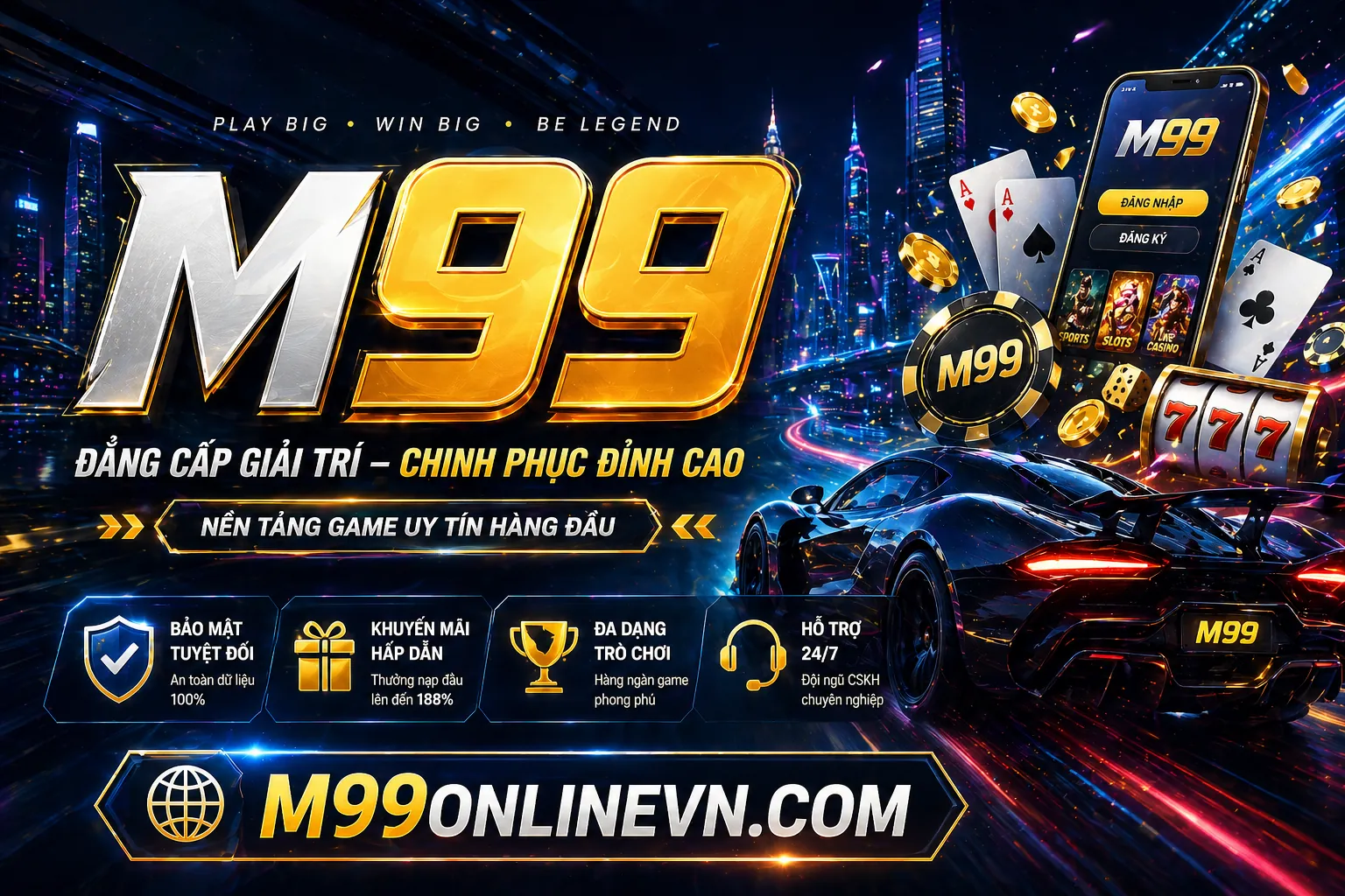 Bộ sưu tập game slot đa dạng tại BetVND99